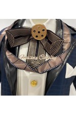 Identity V Prisoner Luca Balsa Auditorium Blue Suit Cosplay Costume